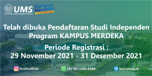 Read more about the article Telah dibuka Pendaftaran Studi Independen Program Kampus Merdeka