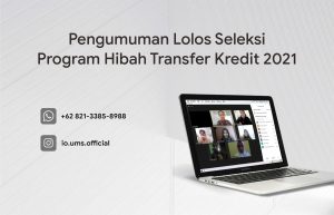 Read more about the article Pengumuman Lolos Seleksi Program Hibah Transfer Kredit Internasional 2021