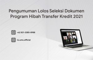 Read more about the article Pengumuman Lolos Desk Evaluation Program ICT 2021